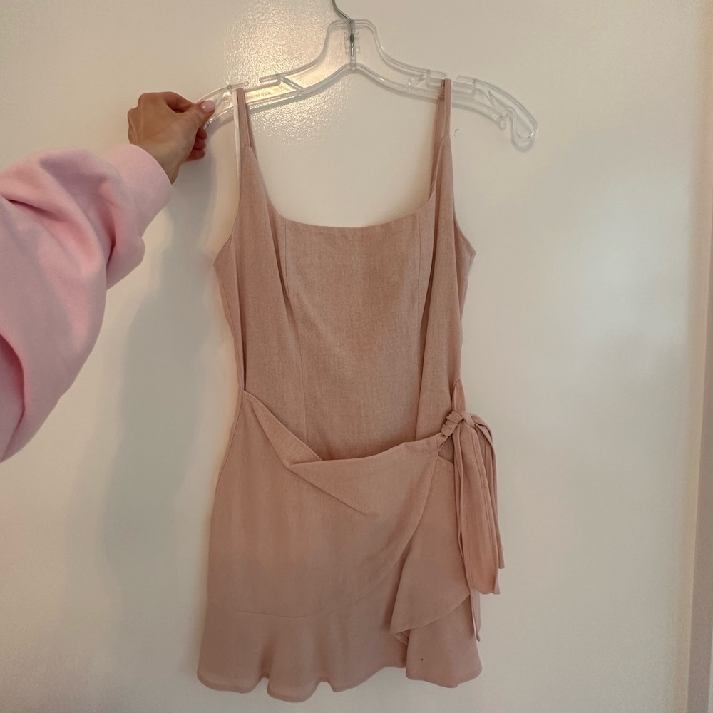 Baby Pink Mini Dress!! Worn only once!